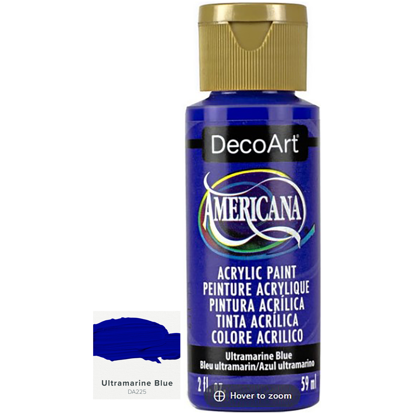 DecoArt Americana Acrylic Paints 59ml 2oz Bottles Colours R to Z