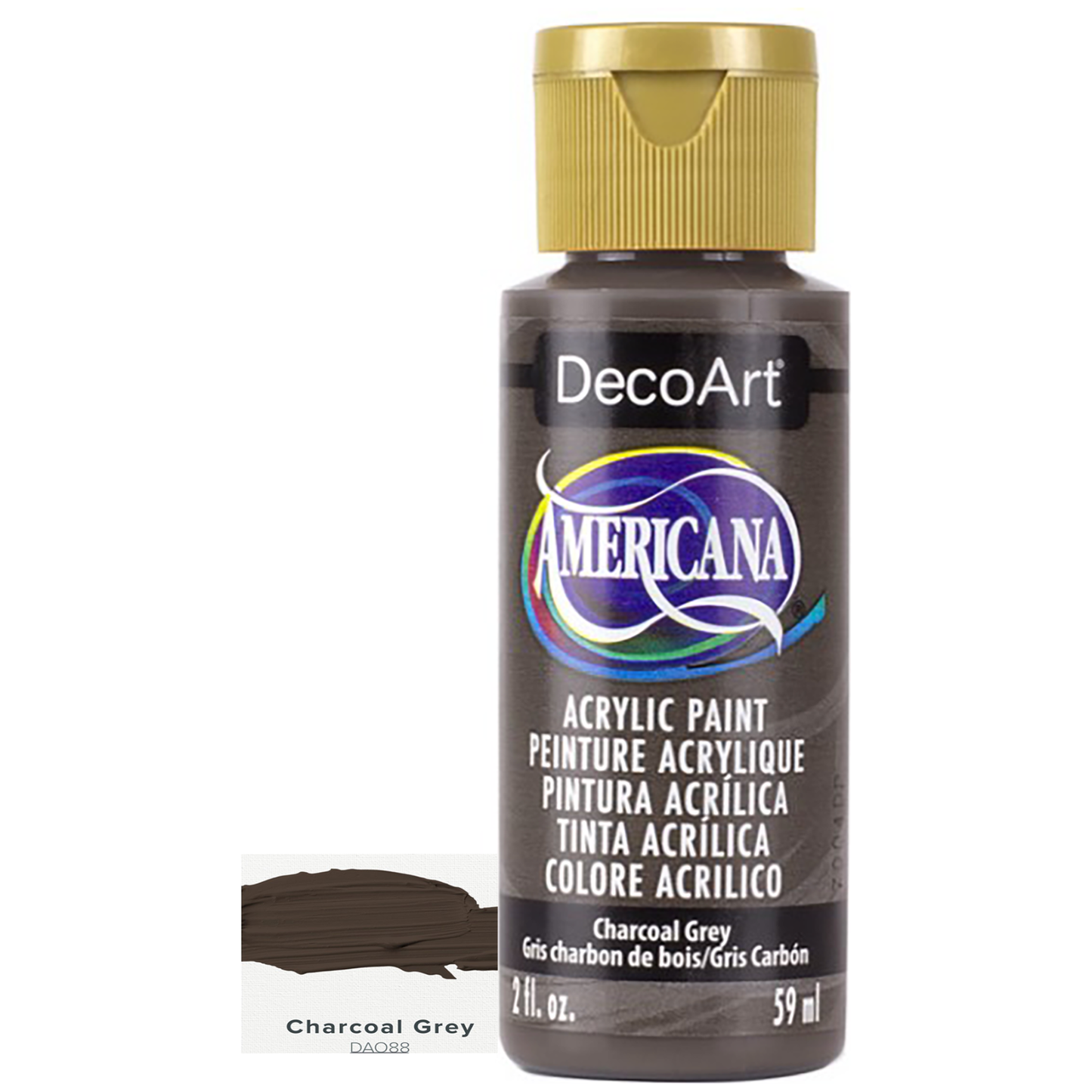 DecoArt Americana Acrylic Paints 59ml 2oz Bottles Colours A to E