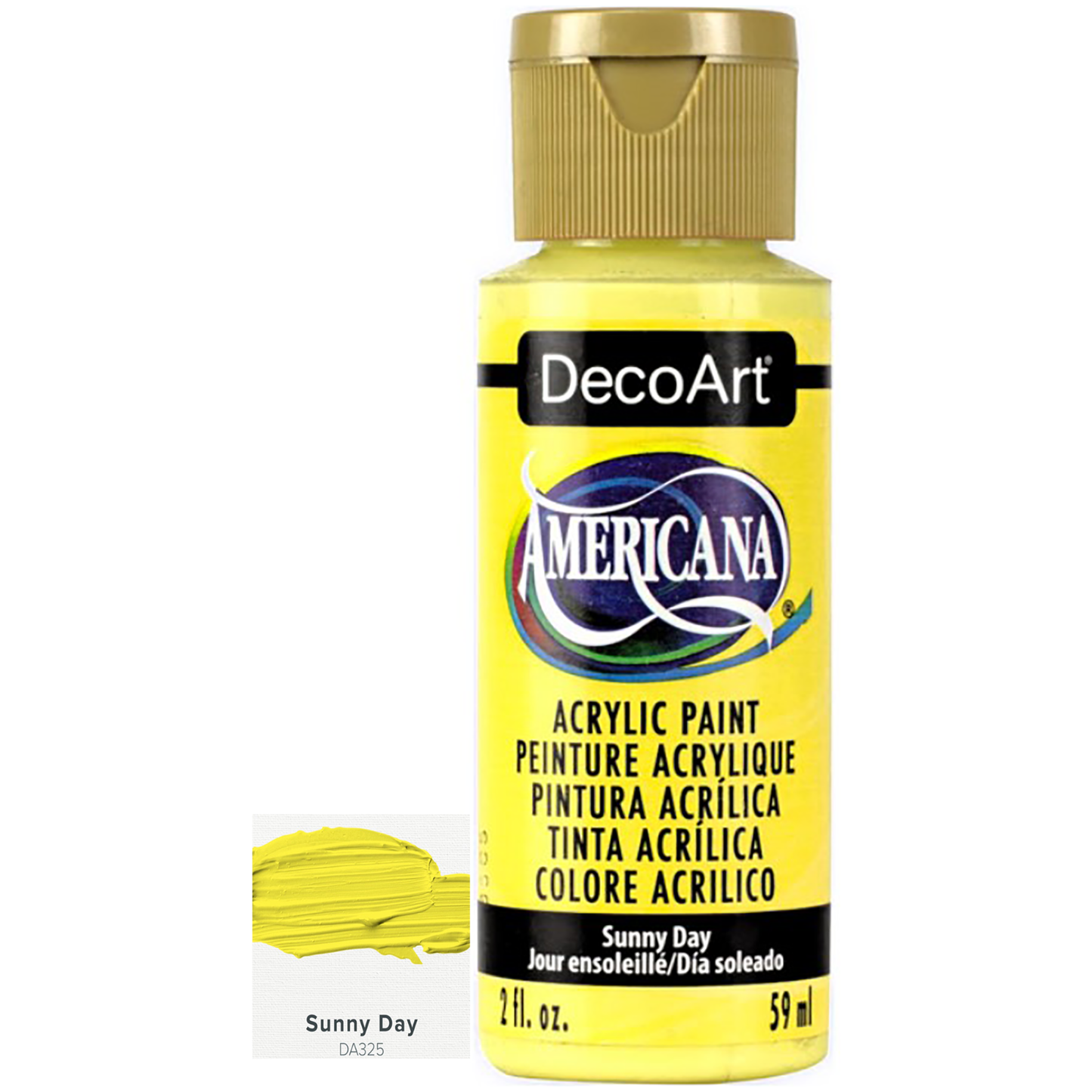 DecoArt Americana Acrylic Paints 59ml 2oz Bottles Colours R to Z