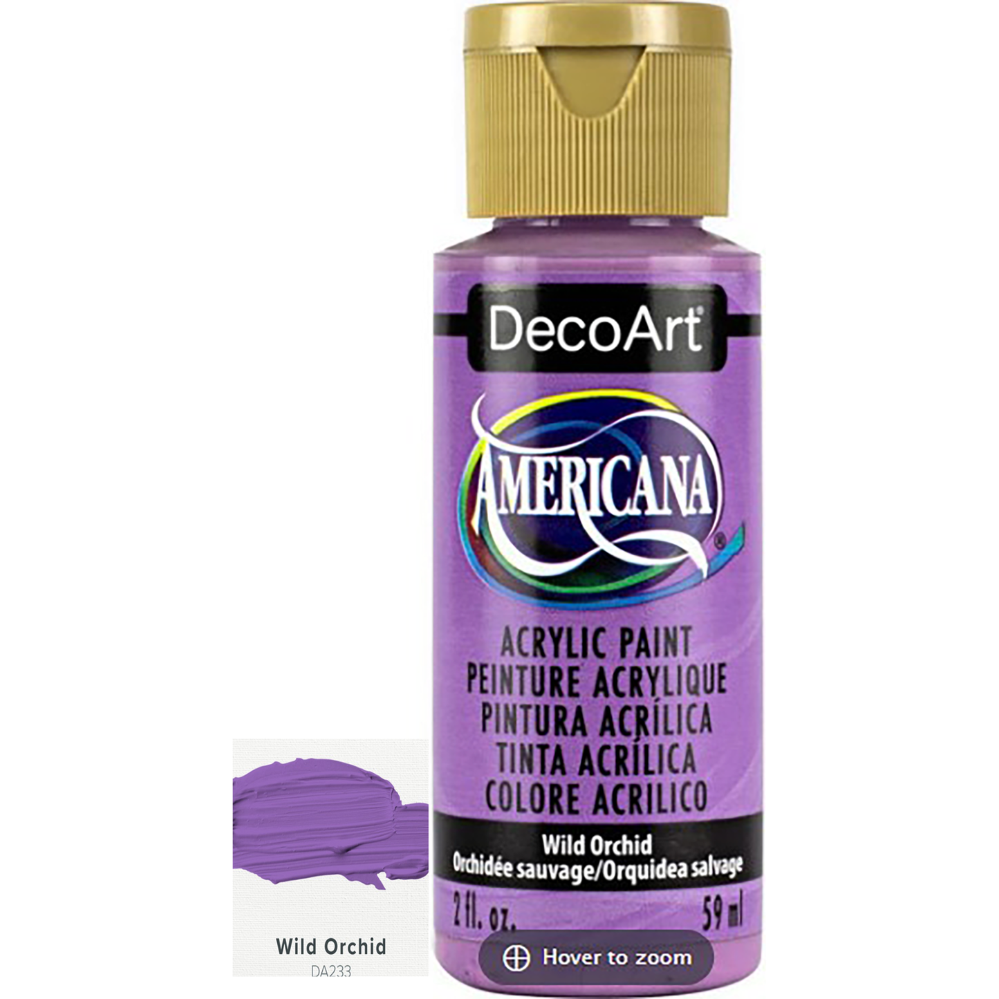 DecoArt Americana Acrylic Paints 59ml 2oz Bottles Colours R to Z