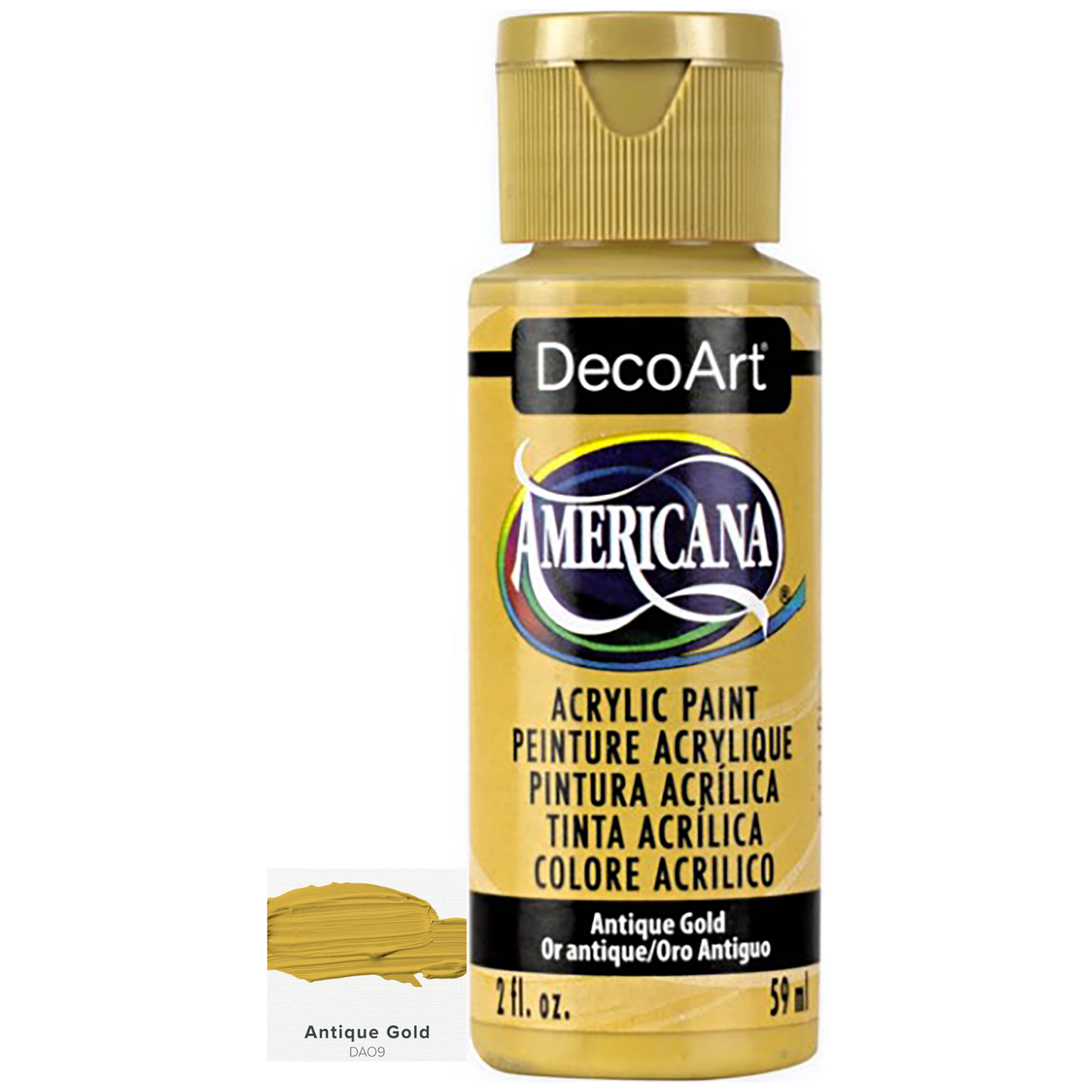 DecoArt Americana Acrylic Paints 59ml 2oz Bottles Colours A to E