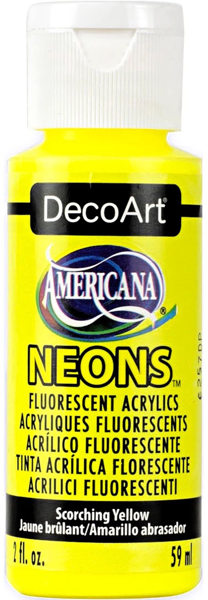 DecoArt Americana Neon Fluorescent and Neon Lights Acrylic Paint 2oz 59ml bottle