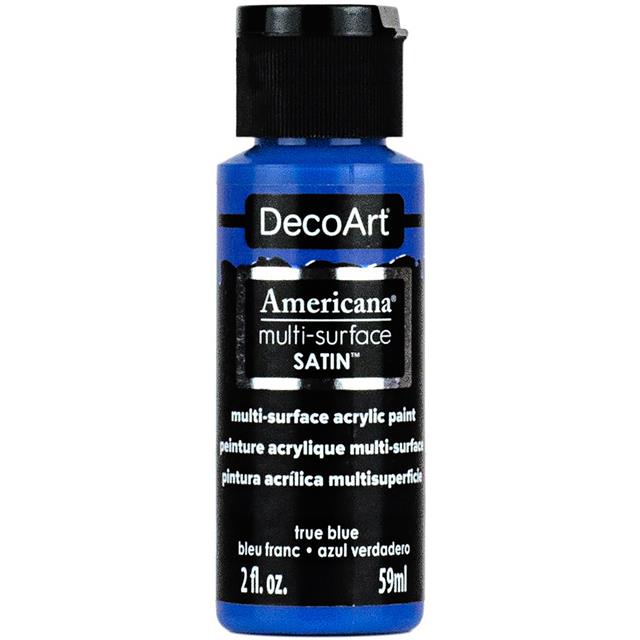 DecoArt Americana Multi-Surface Satin Acrylic Paint Durable Finish 2oz 59ml size