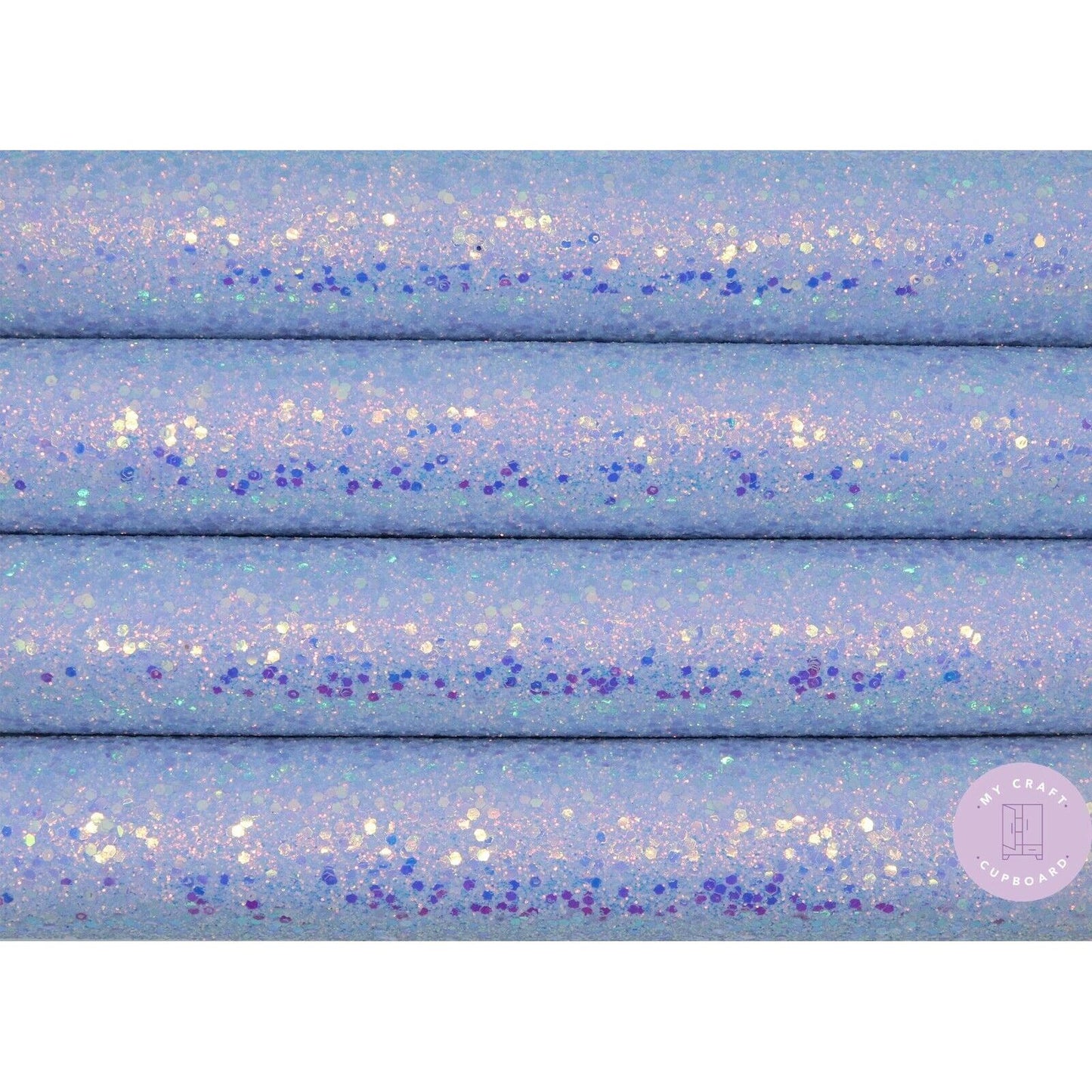 Chunky Glitter A4 Sheets - Hair Bow Making or Crafts - The Princess Collection