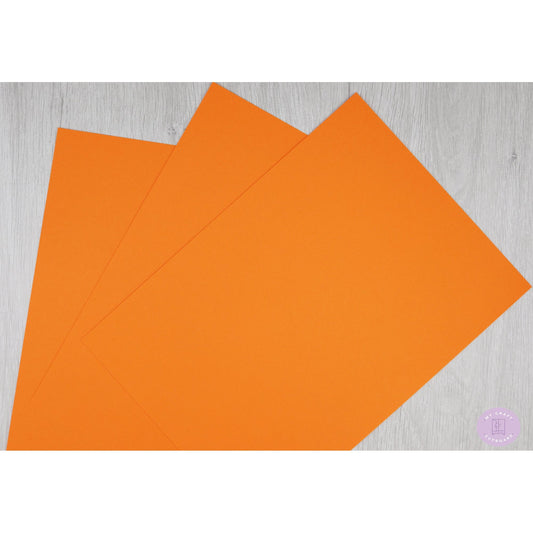 Coloured Card 160gsm Fantail Orange