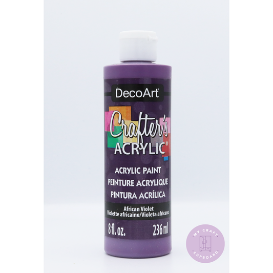 Large 8oz Crafters Acrylic African Violet DCA74