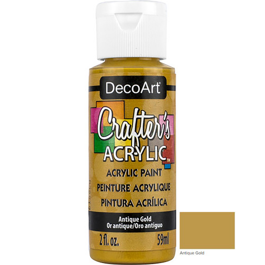 Antique Gold DCA05 2oz Crafters Acrylic