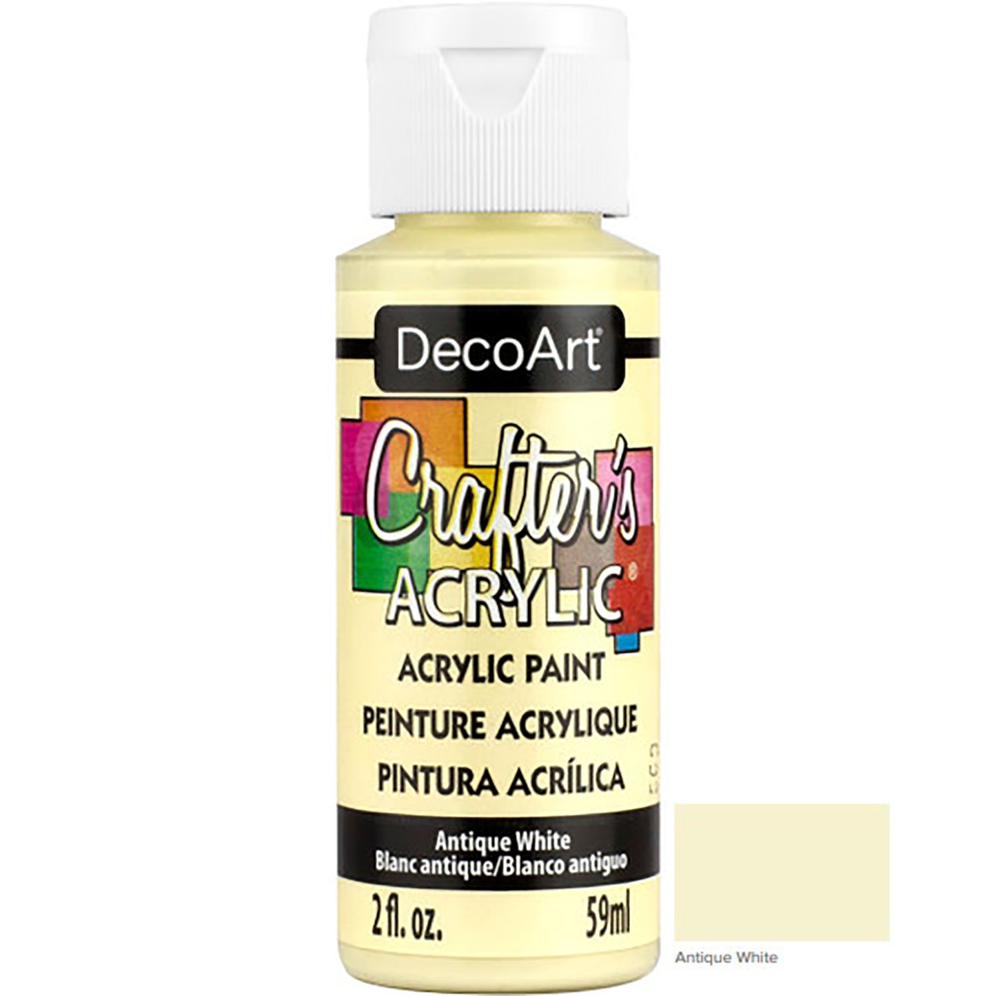 Antique White DCA03 2oz Crafters Acrylic