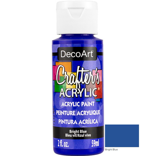 Bright Blue DCA101 2oz Crafters Acrylic