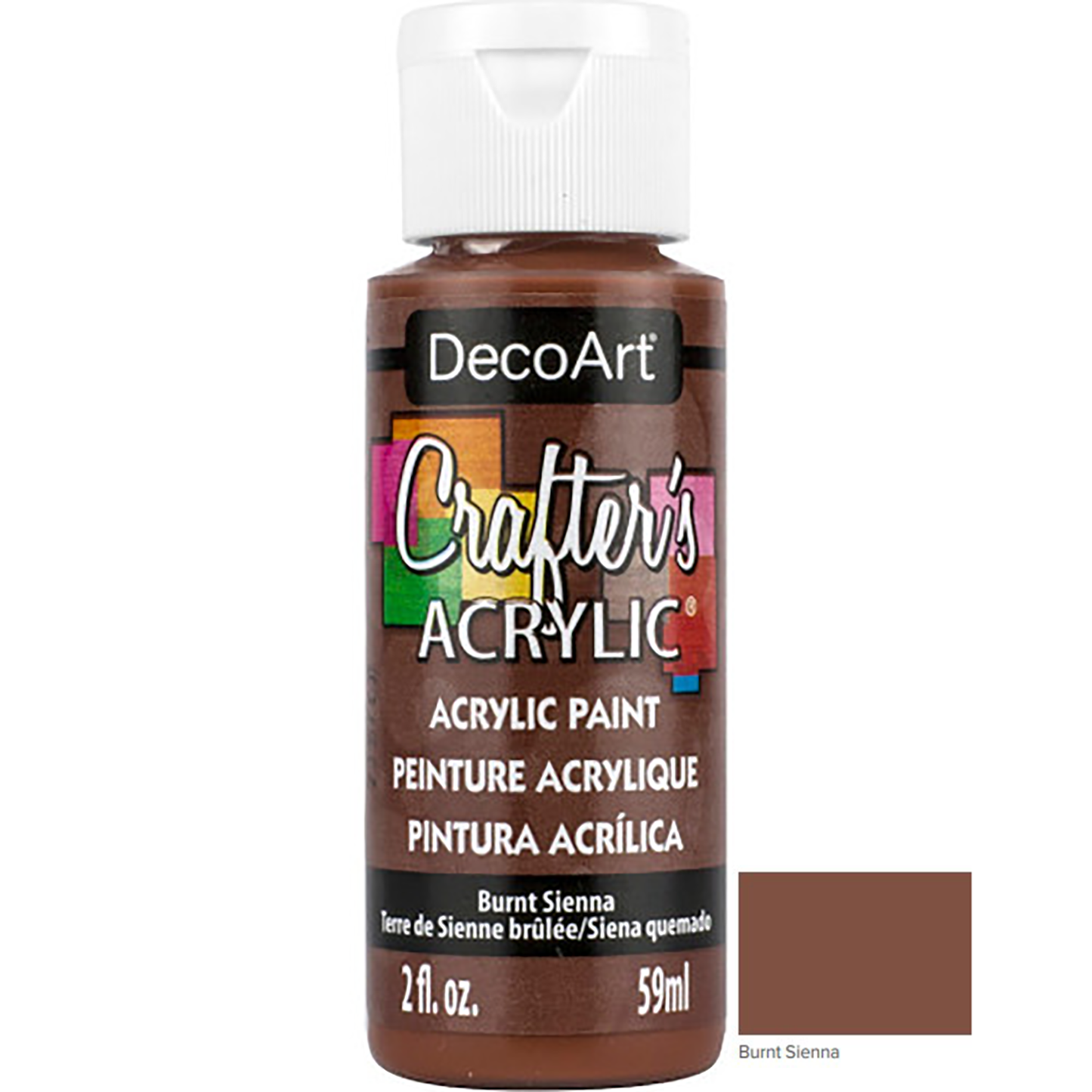 Burnt Sienna DCA11 2oz Crafters Acrylic