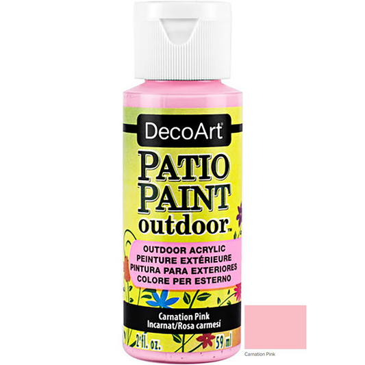 Carnation Pink 2oz Patio Outdoor Paint DCP41