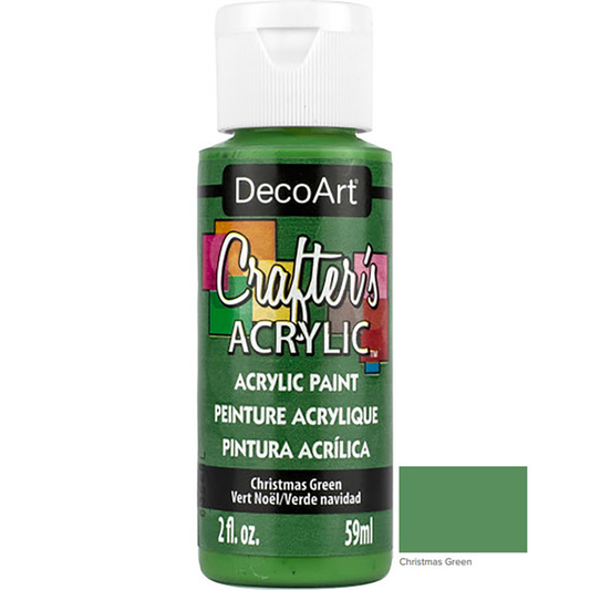 Christmas Green DCA37 2oz Crafters Acrylic