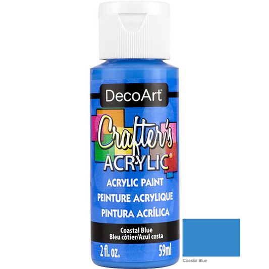 Coastal Blue DCA124 2oz Crafters Acrylic