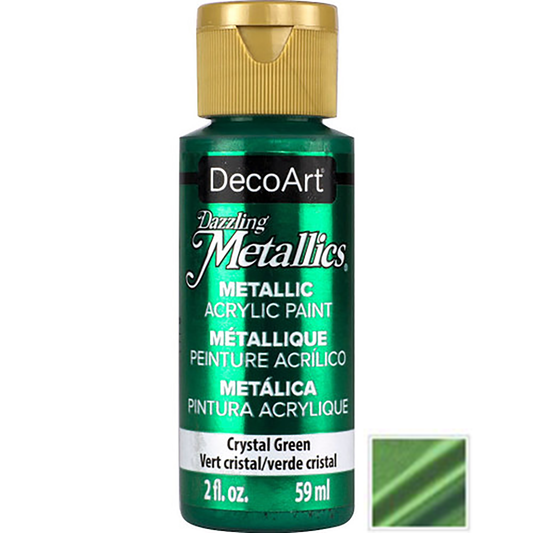 Crystal Green 2oz Dazzling Metallics DA076