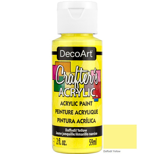 Daffodil Yellow DCA53 2oz Crafters Acrylic