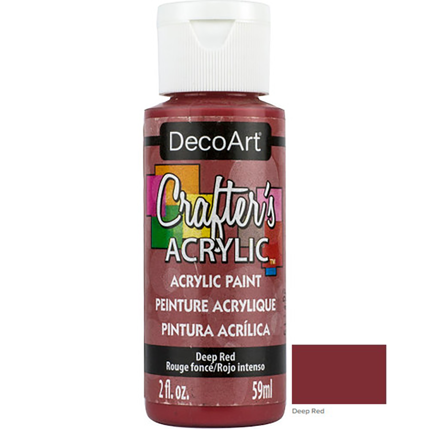 Deep Red DCA21 2oz Crafters Acrylic