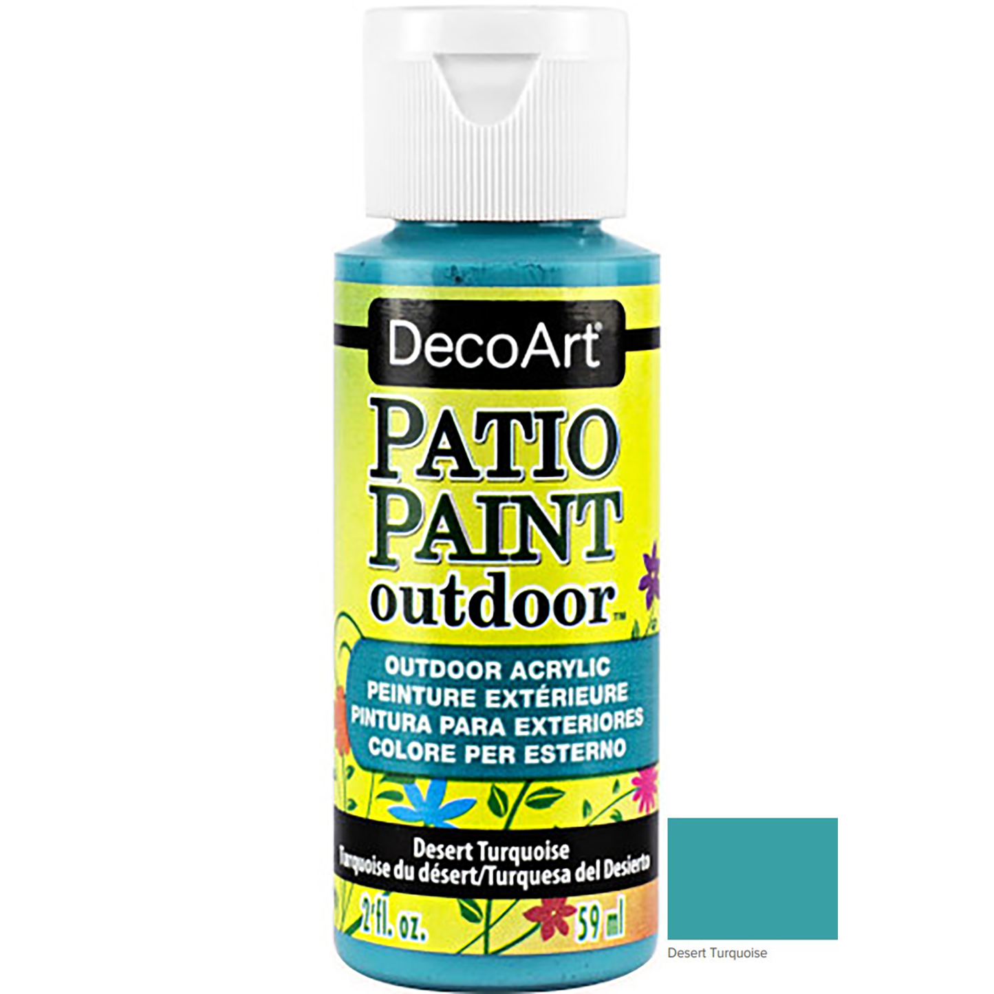 Desert Turquoise 2oz Patio Outdoor Paint DCP79