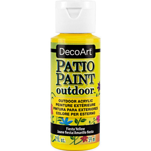 Fiesta Yellow 2oz Patio Outdoor Paint DCP28