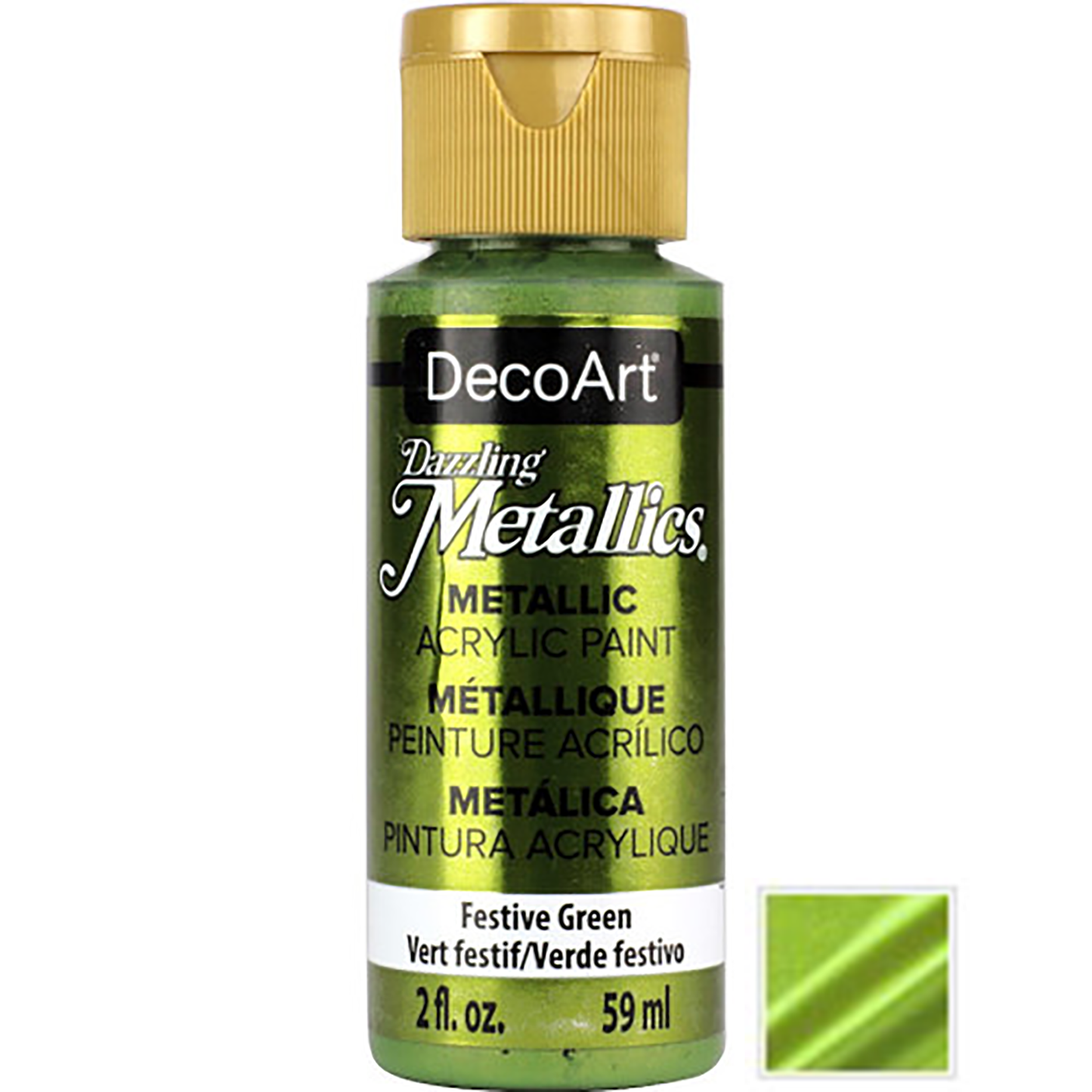 Festive Green 2oz Dazzling Metallics DA261