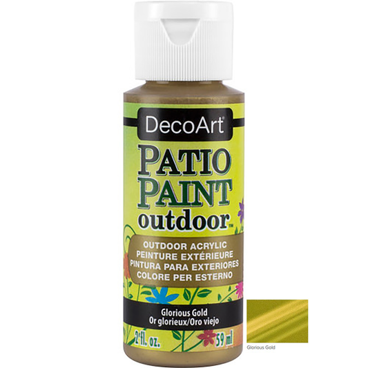 Glorious Gold 2oz Patio Outdoor Paint DCP400