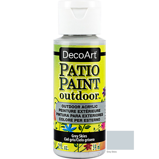 Grey Skies 2oz Patio Outdoor Paint DCP78