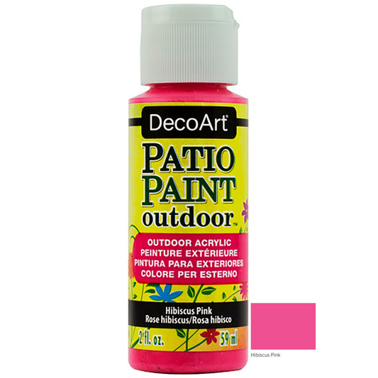 Hibiscus Pink 2oz Patio Outdoor Paint DCP91