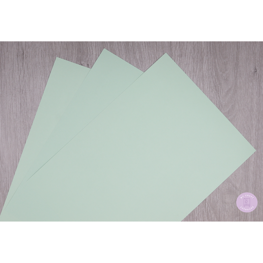 Coloured Card 160gsm Pastel Green
