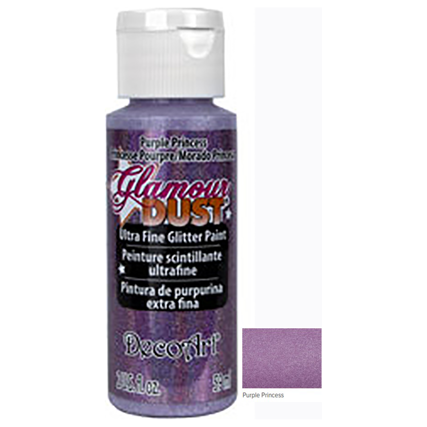 Purple Princess Glamour Dust 2oz DGD22