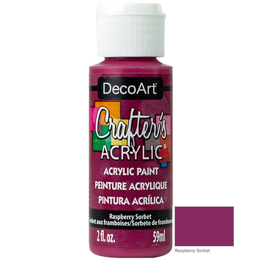 Raspberry Sorbet DCA163 2oz Crafters Acrylic