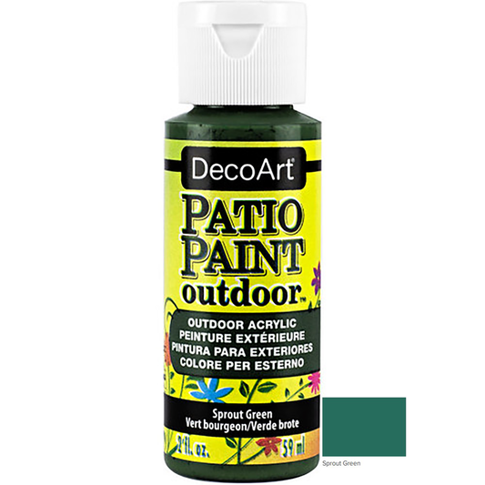 Sprout Green 2oz Patio Outdoor Paint DCP13