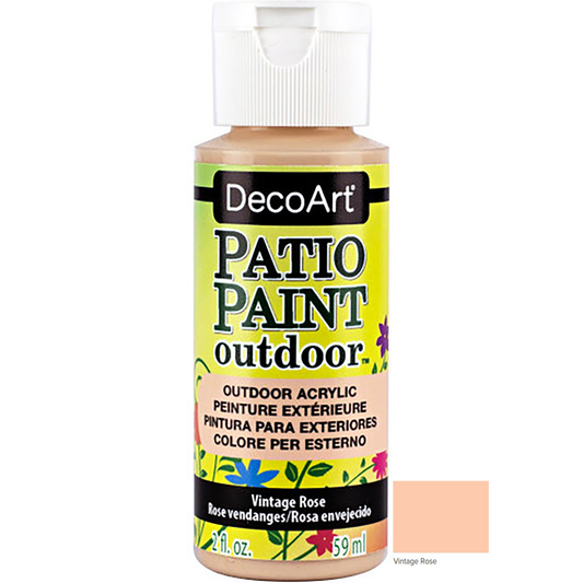 Vintage Rose 2oz Patio Outdoor Paint DCP61