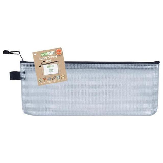 Long Bag Heavy Duty Strong Wallet Document Storage Water-Resistant Pencil Case