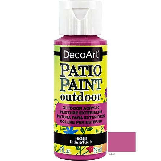 Fuchsia 2oz Patio Outdoor Paint DCP42